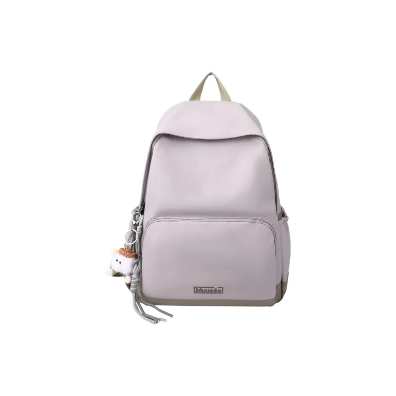 GEERDUN Nylon Backpack Regular Unisex Black, Violet, Khaki, Chocolate, Army Green-16