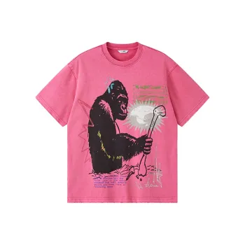 WULISHAONIAN T Shirts Unisex Fuchsia