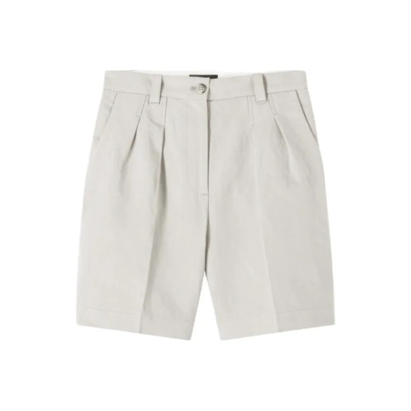 A.P.C SS24 Casual Shorts Women's Ecru-0