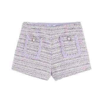 Bebe Casual Shorts Women's Purple