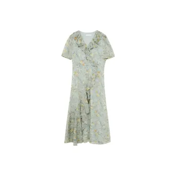 SOLIGHTER Short Sleeved Dress Women's