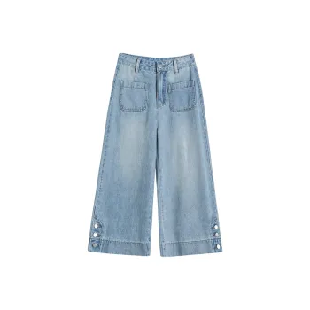 FAWENXIANGZI Jeans Women's Blue