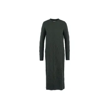 BARBOUR Burne Dress Long-Sleeved Dresses Women's Olive Green