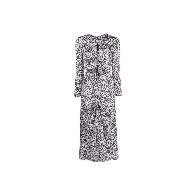 Maje Long-Sleeved Dresses Women's Light Pink-0