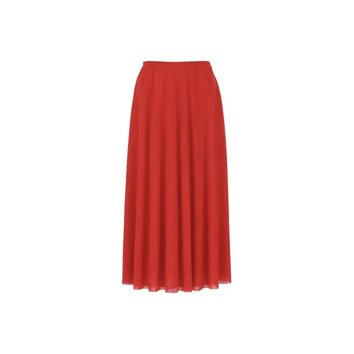 Balenciaga High Waisted Midi Skirt-0