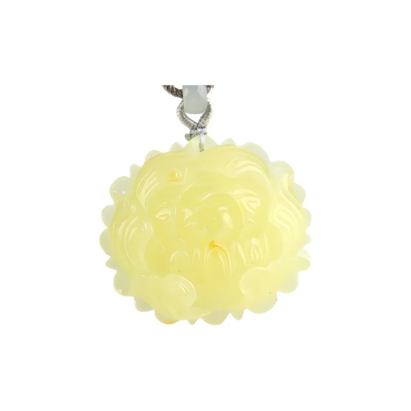POSILAN Amber Beeswax Necklaces Unisex-0