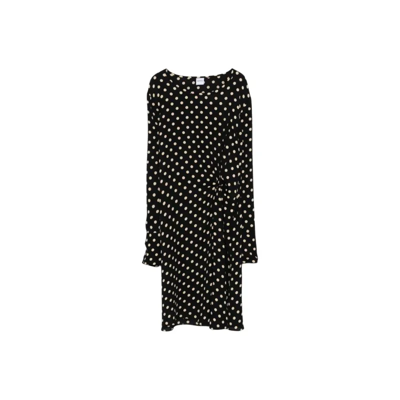 ASPESI Polka dot Midi Dress-0