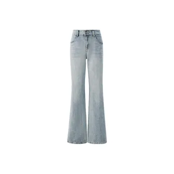 ZNZX Universal For All Seasons Jeans Loose Fit Women's Light