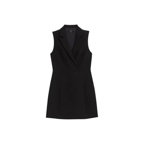 THEORY V Neck Mini Dress