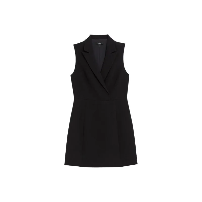 THEORY V Neck Mini Dress-0