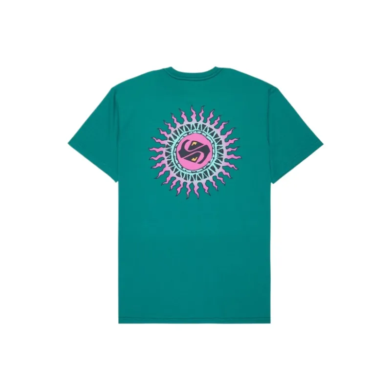 Quiksilver EV Beach Blast T Shirt Men's Turquoise-1