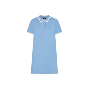FILA SS24 Short-Sleeved Dresses Women's Serene Sky Blue