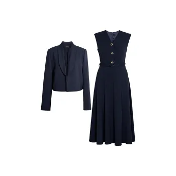 ROEYSHOUSE Business Suit Women's Dark Blue