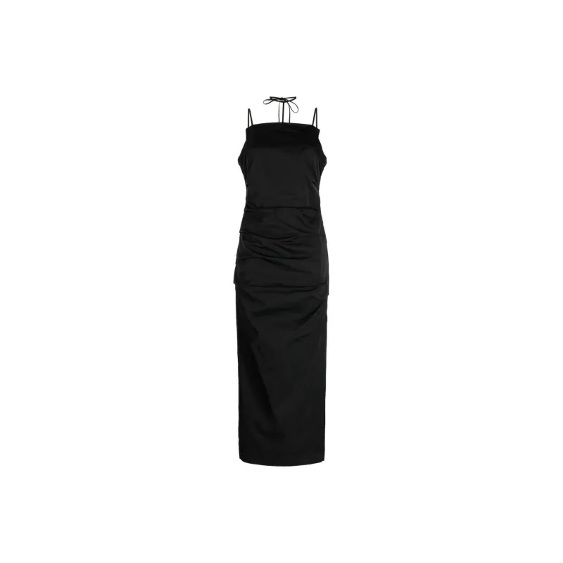 RACHEL GILBERT Prescott Multi-strap Fitted Dress-0