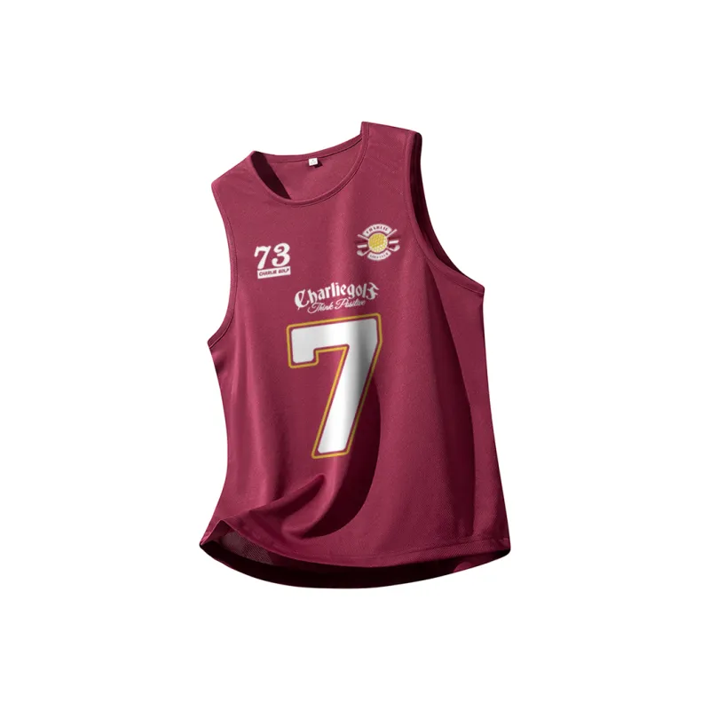 CHARLIE GOLF Basketball Jersey Unisex-12