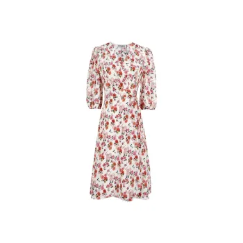MISSSHINE Long-Sleeved Dresses Women's Fuchsia