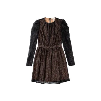 MICHAEL KORS Long Sleeved Dresses Women's Black