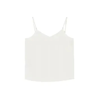 XIANGYING Tank Top Women's Ecru