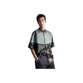 JACK&JONES Shirts Men E05 Tea Green