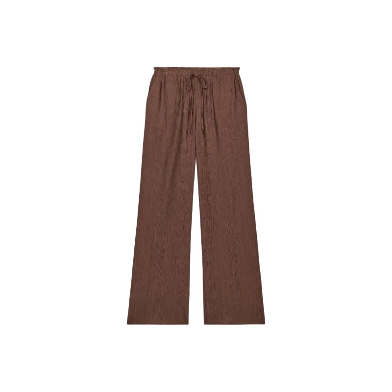 ZARA Casual Pants Women's Chocolate Brown-0