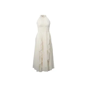 JOSR Sleeveless Dress Women's Apricot