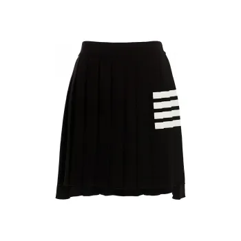 THOM BROWNE Casual Short Skirts Women's Black