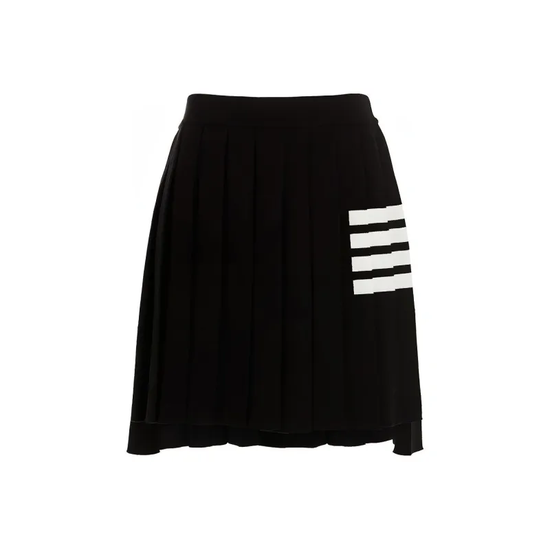 THOM BROWNE Casual Short Skirts Women's Black-0