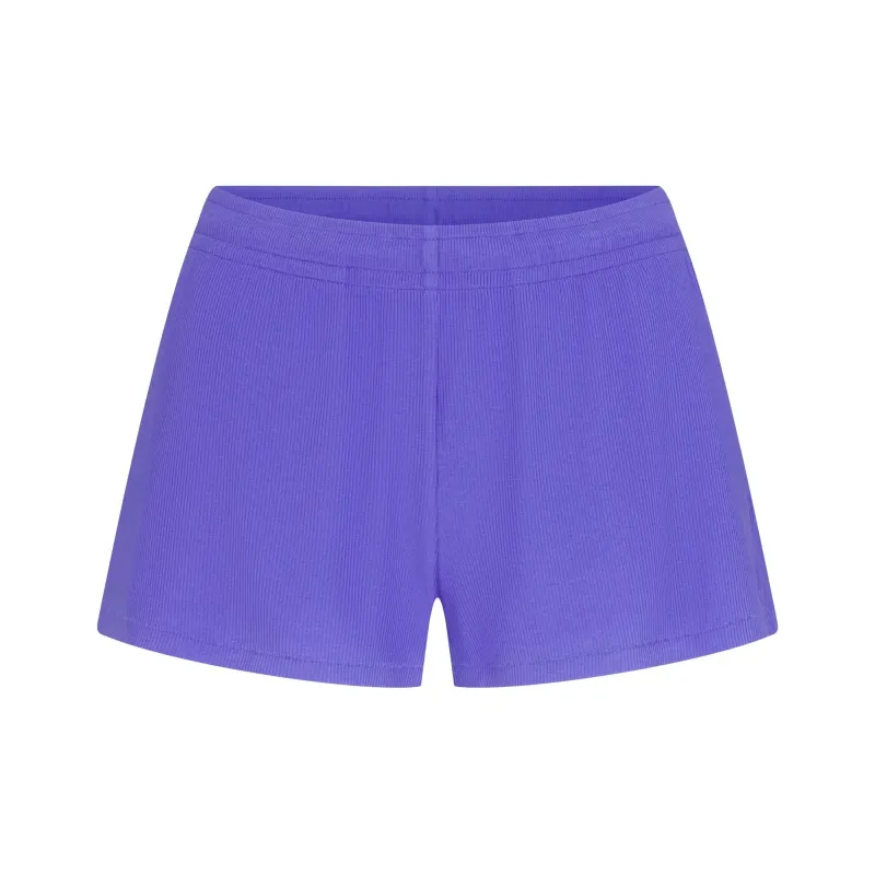 SKIMS SOFT LOUNGE LOOSE SHORT Casual Shorts Women's Tanzanite-0