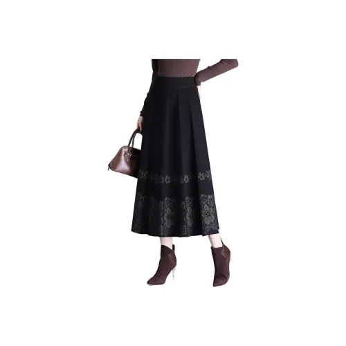 La Chapelle Knit Long Skirt Women's