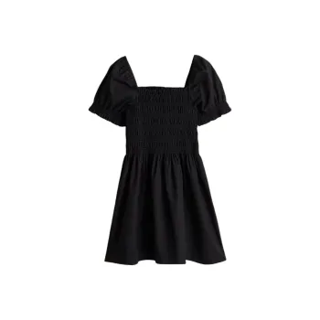 H&M Short Sleeved Dress Women's Black