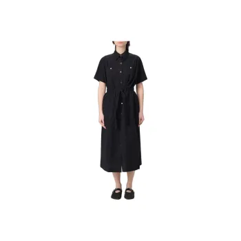 A.P.C Seersucker Midi Dress
