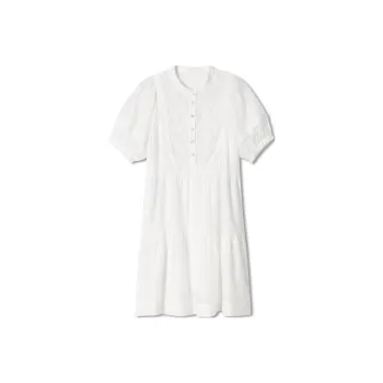 SALT.P Short Sleeved Dresses Women's White