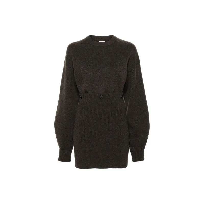 NANUSHKA Modular Knitted Minidress-0