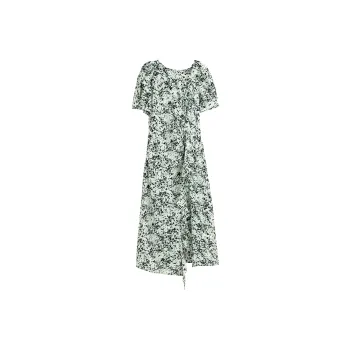 Hang Yi Court Short Sleeved Dress Women's