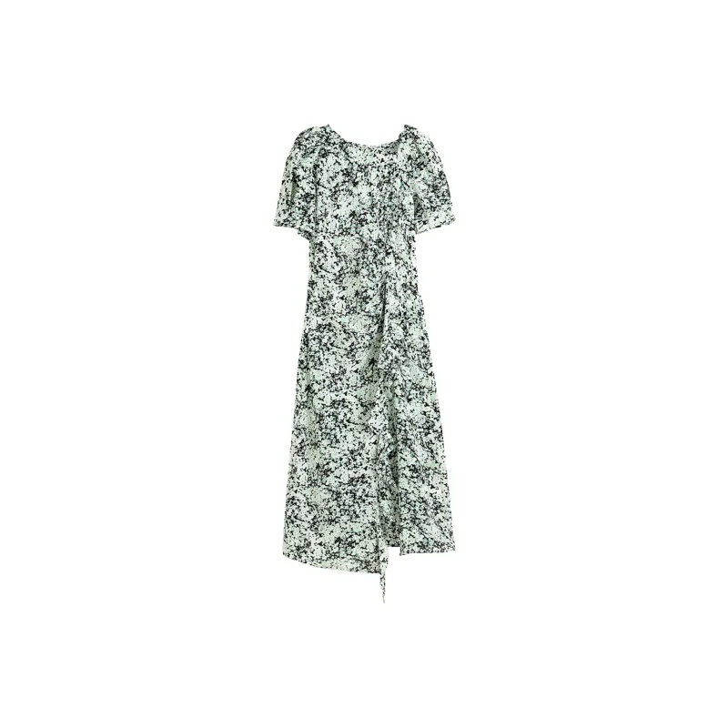 Hang Yi Court Short Sleeved Dress Women's-0