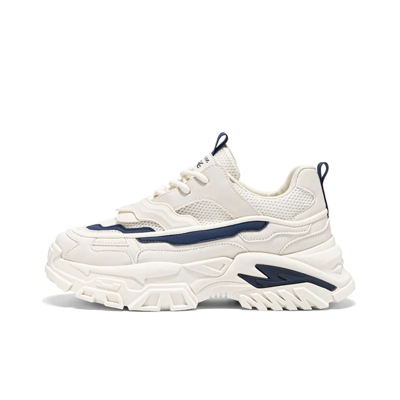 Colorful Creations Height Increasing Abrasion Resistant Lightweight Slip Resistant Low Top Chunky Sneakers Men's-7