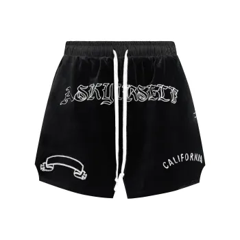 Askyurself 10th Shorts Unisex Black