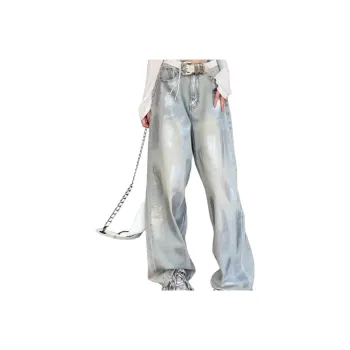 Ordifen Jeans Women's Light Blue