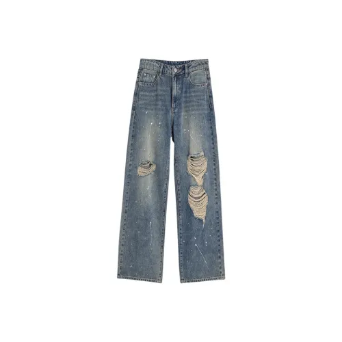 Love To Serve SS24 Jeans Women's Dark Blue