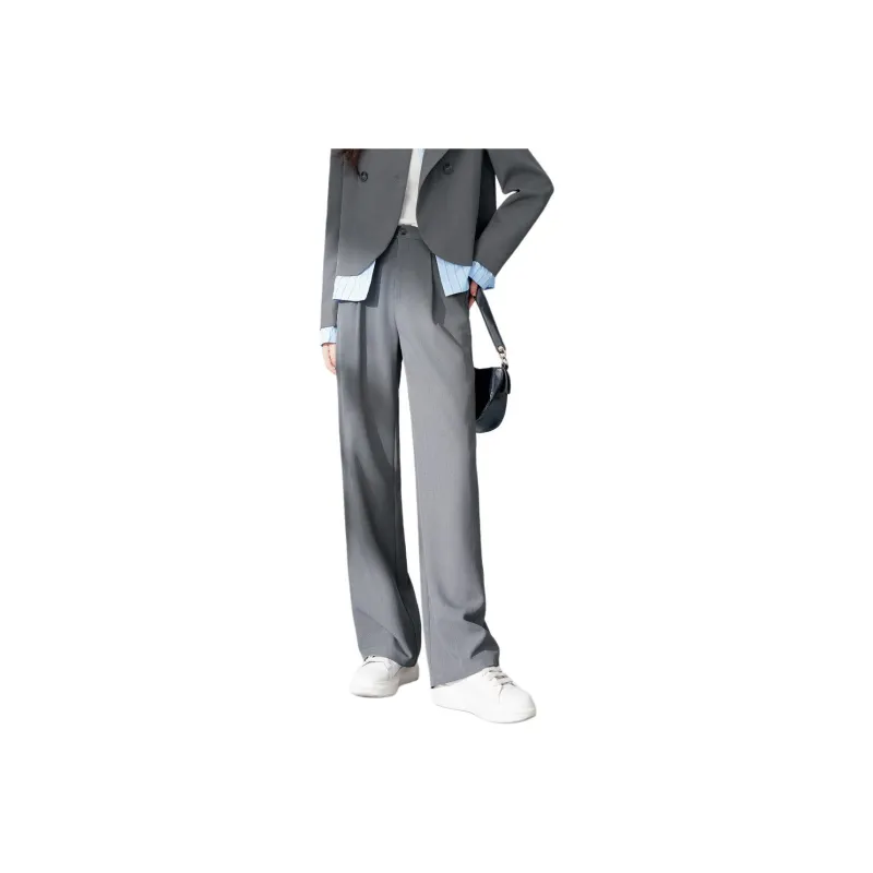 Like The Age Of Water Casual Pants Regular Women's Gray-0