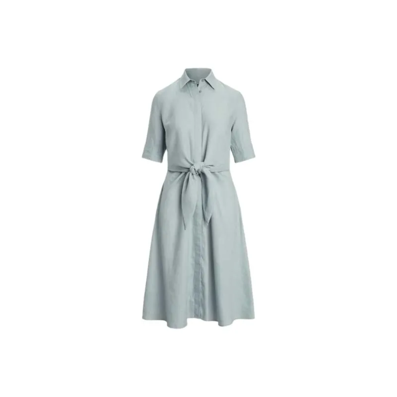 LAUREN RALPH LAUREN SS25 Short Sleeved Dress Women's Green-0