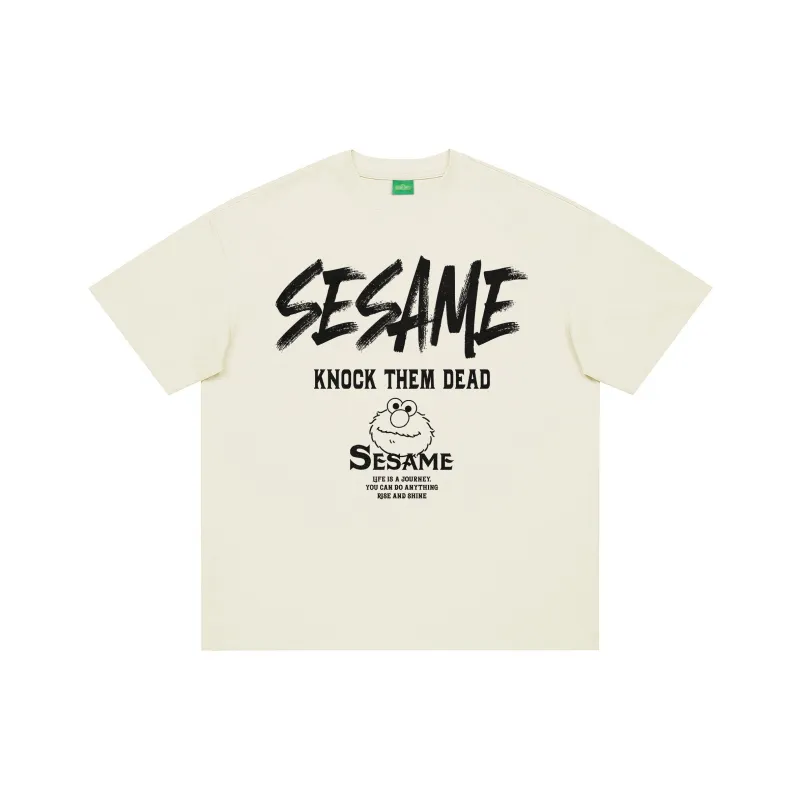 SESAME STREET T Shirt Unisex Black-6