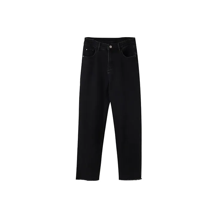 YUMOMO STAR Jeans Women's Denim Black-0