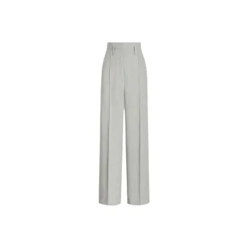 SCANLAN THEODORE Draped Tailored Trouser Suit Trouser Women's Pale Grey/Light Gray