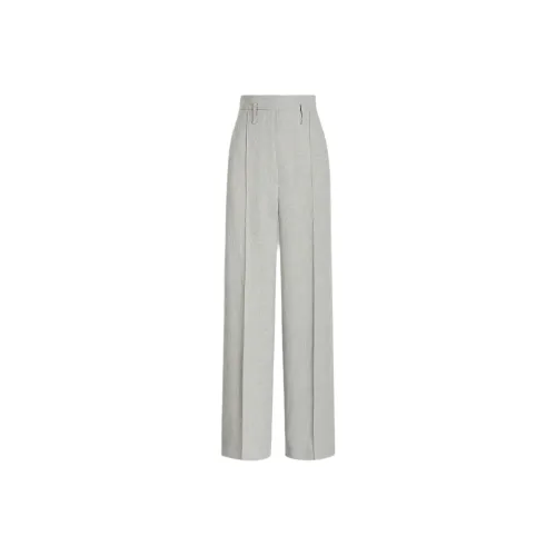 SCANLAN THEODORE Draped Tailored Trouser Suit Trouser Women's Pale Grey/Light Gray