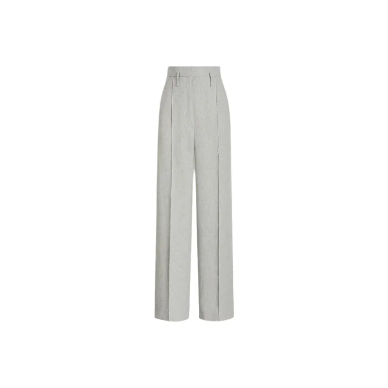 SCANLAN THEODORE Draped Tailored Trouser Suit Trouser Women's Pale Grey/Light Gray-0