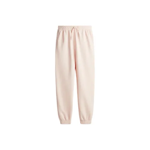 H&M Knitted Sports Pants Women's Light Peach Pink
