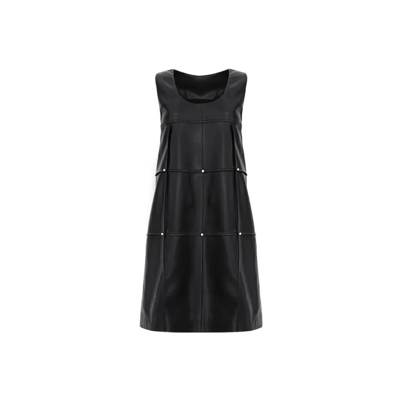 LOFT SHINE Sleeveless Dresses Women's Black-0