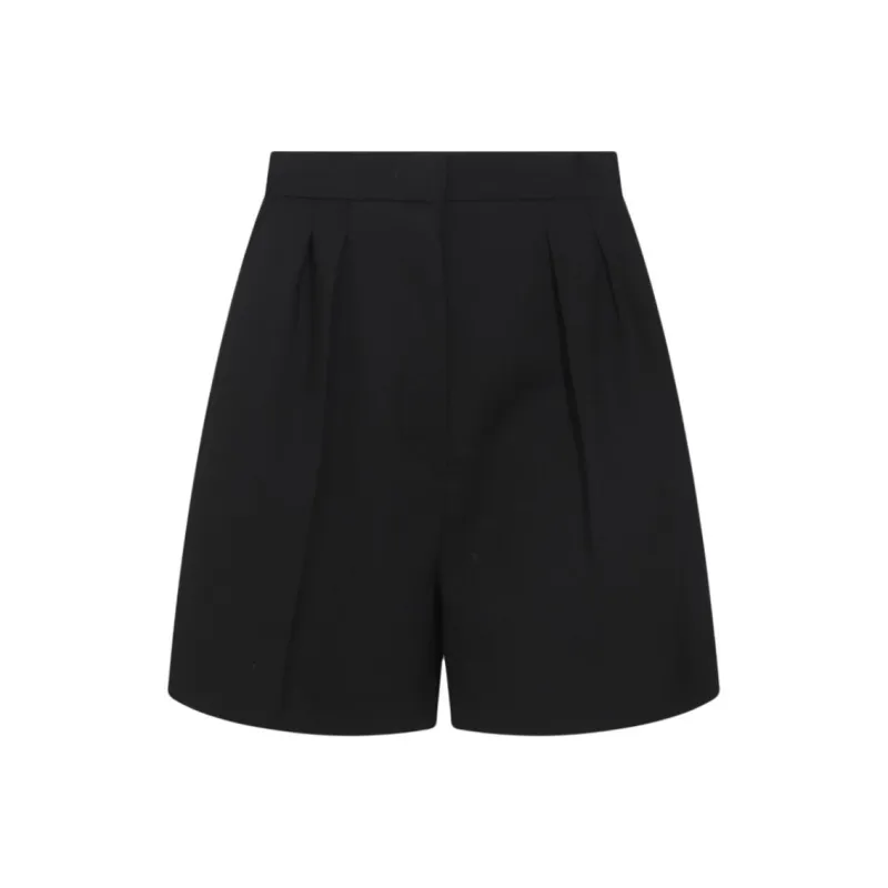 MaxMara Zic Pleat Detailed Shorts-0