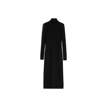 MaxMara Long-Sleeved Dresses Women's Black